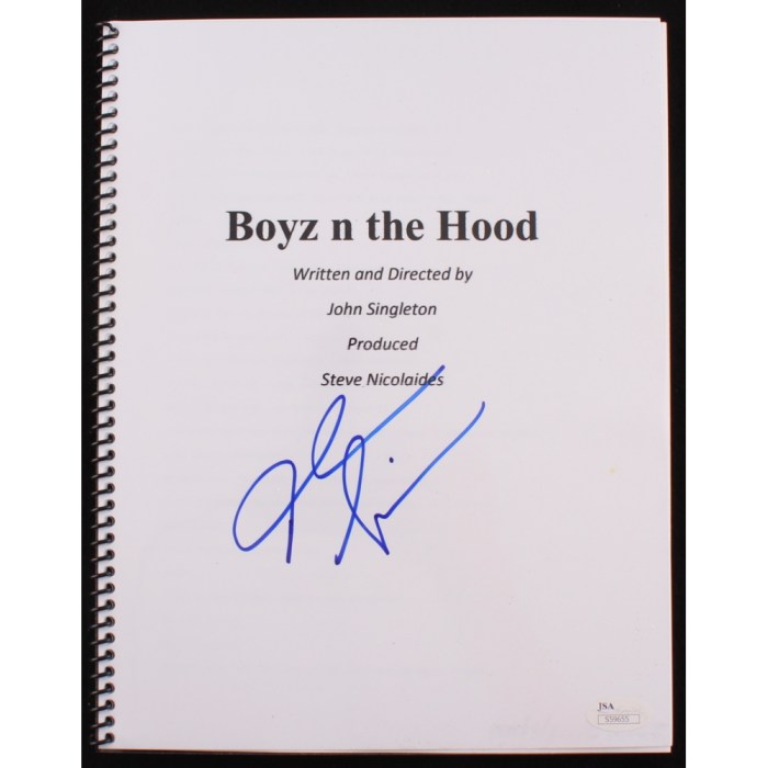 Boyz in the hood script